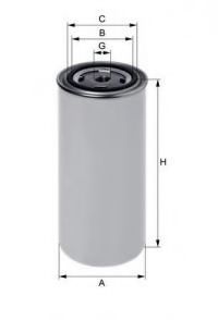 UNIFLUX FILTERS XN50 Топливный фильтр для IVECO EUROTECH MH (Ивеко Эуротэч мх) UNIFLUX FILTERS XN50 Топливный фильтр для IVECO EUROTECH MH (Ивеко Эуротэч мх)