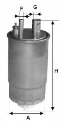 UNIFLUX FILTERS XN500 Топливный фильтр для FIAT QUBO (Фиат Qубо) UNIFLUX FILTERS XN500 Топливный фильтр для FIAT QUBO (Фиат Qубо)