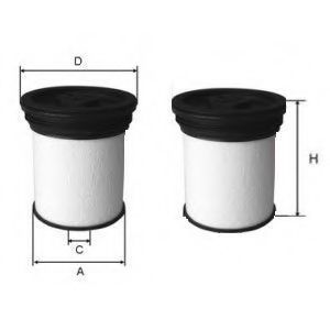 UNIFLUX FILTERS XNE731 Топливный фильтр для OPEL ANTARA (Опель Антара) UNIFLUX FILTERS XNE731 Топливный фильтр для OPEL ANTARA (Опель Антара)