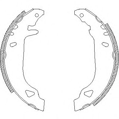 WOKING Z4179.00 Тормозные колодоки для FIAT PUNTO (Фиат Пунто) WOKING Z4179.00 Тормозные колодоки для FIAT PUNTO (Фиат Пунто)