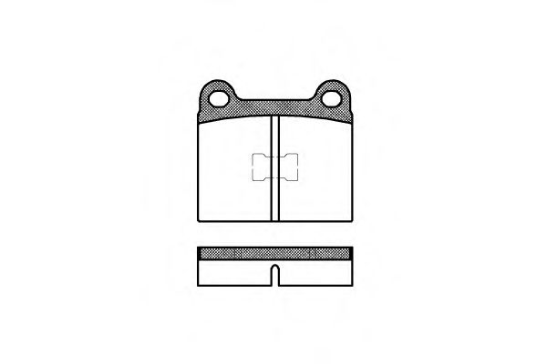 WOKING P1173.00 Тормозные колодки для VOLKSWAGEN DASHER (Фольксваген Дашэр) WOKING P1173.00 Тормозные колодки для VOLKSWAGEN DASHER (Фольксваген Дашэр)