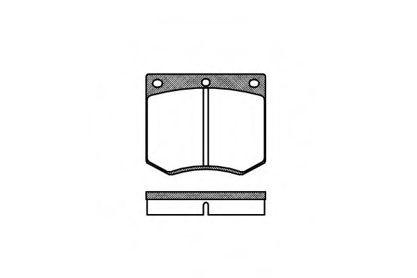 WOKING P1633.00 Тормозные колодки для FORD GRANADA (Форд Гранада) WOKING P1633.00 Тормозные колодки для FORD GRANADA (Форд Гранада)