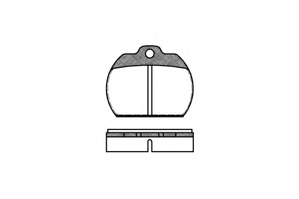 WOKING P1823.00 Тормозные колодки для VOLKSWAGEN (Фольксваген) WOKING P1823.00 Тормозные колодки для VOLKSWAGEN (Фольксваген)