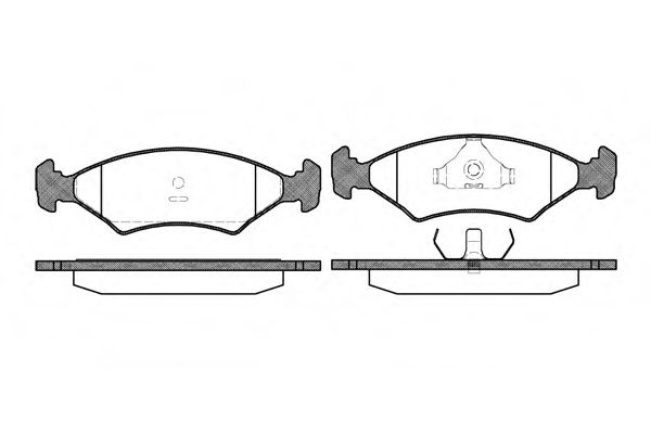 WOKING P0193.20 Тормозные колодки для FORD FIESTA (Форд Фиэста) WOKING P0193.20 Тормозные колодки для FORD FIESTA (Форд Фиэста)