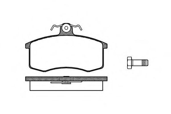 WOKING P3213.00 Тормозные колодки для ZAZ (Заз) WOKING P3213.00 Тормозные колодки для ZAZ (Заз)