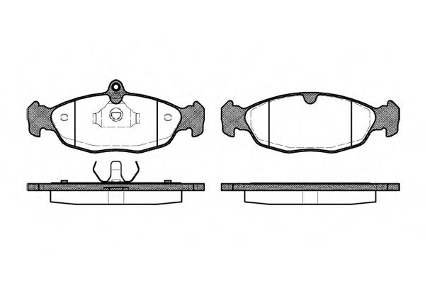 WOKING P2933.20 Тормозные колодки для DAEWOO (Дэу) WOKING P2933.20 Тормозные колодки для DAEWOO (Дэу)