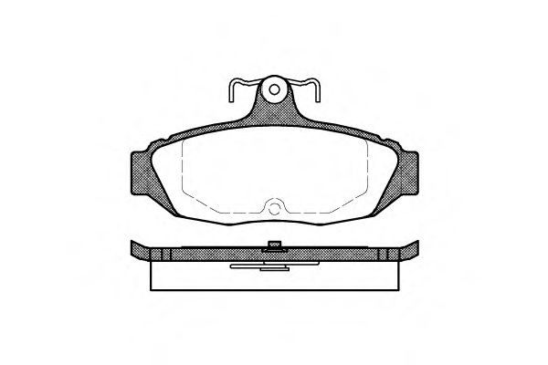 WOKING P4283.00 Тормозные колодки для FORD-USA (Форд-уса) WOKING P4283.00 Тормозные колодки для FORD-USA (Форд-уса)