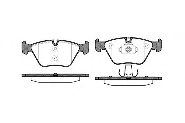 WOKING P8633.00 Тормозные колодки для BMW (Бмв) WOKING P8633.00 Тормозные колодки для BMW (Бмв)