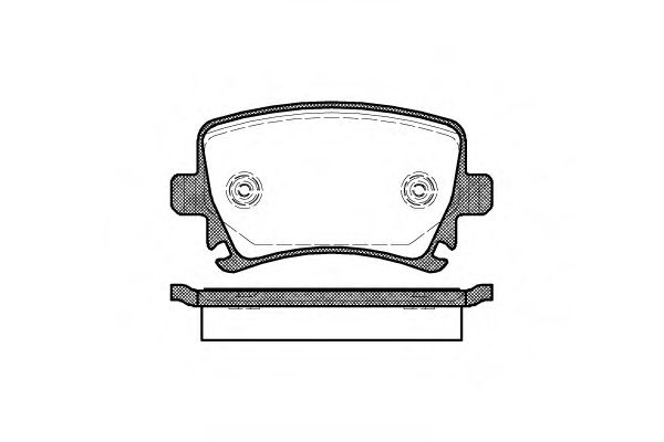 WOKING P11313.00 Тормозные колодки для AUDI TT (Ауди Тт) WOKING P11313.00 Тормозные колодки для AUDI TT (Ауди Тт)