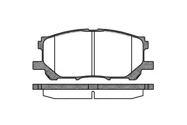 WOKING P11393.00 Тормозные колодки 