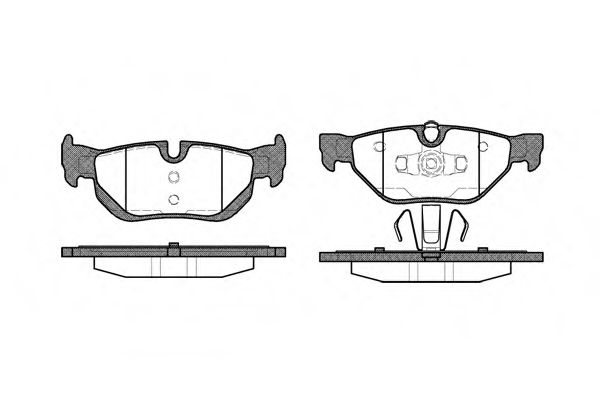 WOKING P10453.00 Тормозные колодки для BMW (Бмв) WOKING P10453.00 Тормозные колодки для BMW (Бмв)