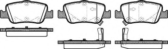 WOKING P12563.02 Тормозные колодки для TOYOTA AURIS ING SPORTS (Тойота/тоета Аурис спорт) WOKING P12563.02 Тормозные колодки для TOYOTA AURIS ING SPORTS (Тойота/тоета Аурис спорт)