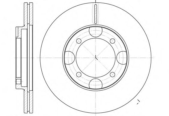 WOKING D6827.10 Тормозной диск для HYUNDAI (Хендай) WOKING D6827.10 Тормозной диск для HYUNDAI (Хендай)