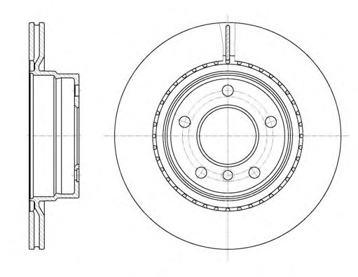 WOKING D61231.10 Тормозной диск для BMW (Бмв) WOKING D61231.10 Тормозной диск для BMW (Бмв)