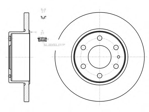 WOKING D61274.00 Тормозной диск для IVECO (Ивеко) WOKING D61274.00 Тормозной диск для IVECO (Ивеко)