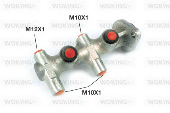 WOKING C1019.17 Главный тормозной цилиндр для FORD FIESTA (Форд Фиэста) WOKING C1019.17 Главный тормозной цилиндр для FORD FIESTA (Форд Фиэста)