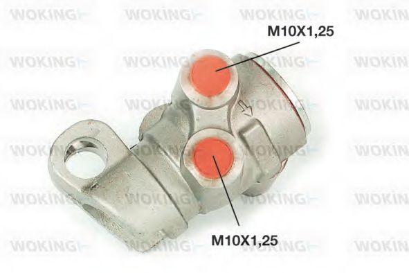 WOKING C1800.14 Регулятор тормозных сил для FIAT STRADA II (Фиат Страда 2) WOKING C1800.14 Регулятор тормозных сил для FIAT STRADA II (Фиат Страда 2)