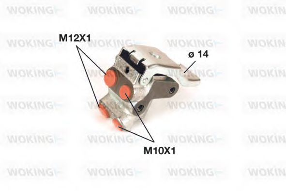 WOKING C1800.31 Регулятор тормозных сил для RENAULT ESPACE I (Рено Эспаcэ и) WOKING C1800.31 Регулятор тормозных сил для RENAULT ESPACE I (Рено Эспаcэ и)