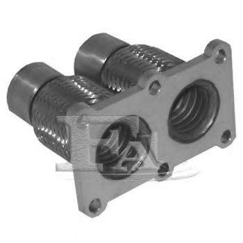 FA1 VW445-125 Гофрированная труба, выхлопная система 