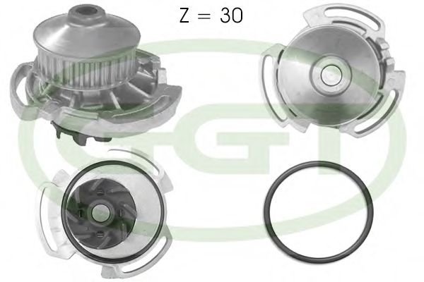 GGT PA10592 Водяной насос для VOLKSWAGEN POLO (Фольксваген Поло) GGT PA10592 Водяной насос для VOLKSWAGEN POLO (Фольксваген Поло)