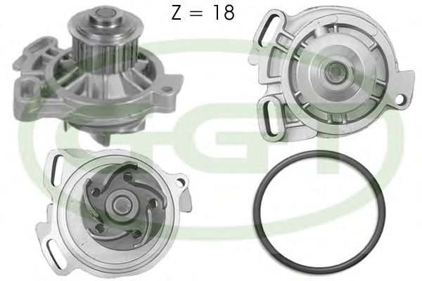 GGT PA10600 Водяной насос для VOLKSWAGEN T4 MULTIVAN (Фольксваген Т4 мултиvан) GGT PA10600 Водяной насос для VOLKSWAGEN T4 MULTIVAN (Фольксваген Т4 мултиvан)