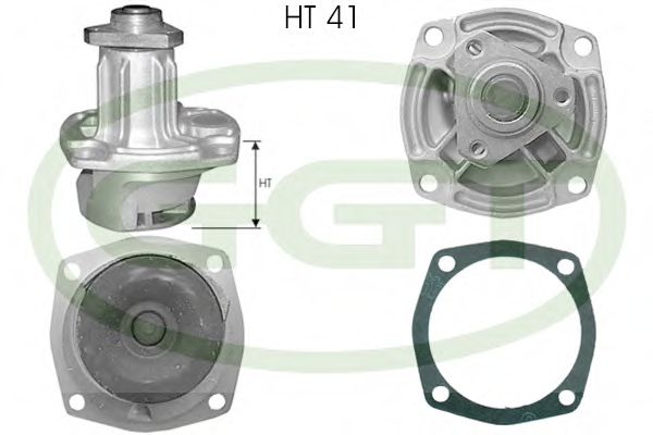 GGT PA10752 Водяной насос для ALFA-ROMEO (Алфа-ромэо) GGT PA10752 Водяной насос для ALFA-ROMEO (Алфа-ромэо)