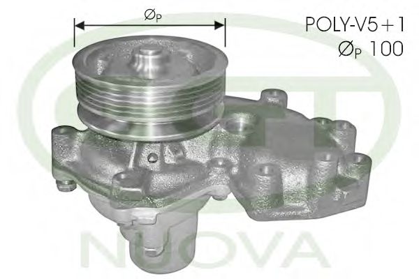 GGT PA10513 Водяной насос для ALFA-ROMEO (Алфа-ромэо) GGT PA10513 Водяной насос для ALFA-ROMEO (Алфа-ромэо)