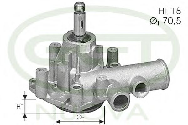 GGT PA12129 Водяной насос для ROVER 2000-3500 (Ровер 2000-3500) GGT PA12129 Водяной насос для ROVER 2000-3500 (Ровер 2000-3500)