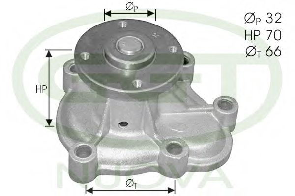 GGT PA10591 Водяной насос для OPEL VITA B (Опель Vита б) GGT PA10591 Водяной насос для OPEL VITA B (Опель Vита б)