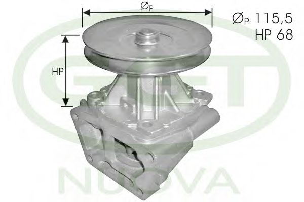 GGT PA00260 Водяной насос для LANCIA (Лансиа/лянча) GGT PA00260 Водяной насос для LANCIA (Лансиа/лянча)