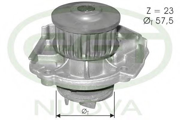 GGT PA11118 Водяной насос для FIAT STILO (Фиат Стило) GGT PA11118 Водяной насос для FIAT STILO (Фиат Стило)
