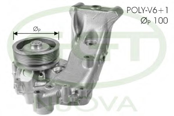 GGT PA11046 Водяной насос для FIAT DUCATO (Фиат Дукато) GGT PA11046 Водяной насос для FIAT DUCATO (Фиат Дукато)