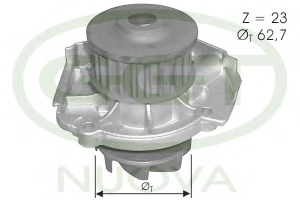 GGT PA12360 Водяной насос для FIAT STILO (Фиат Стило) GGT PA12360 Водяной насос для FIAT STILO (Фиат Стило)