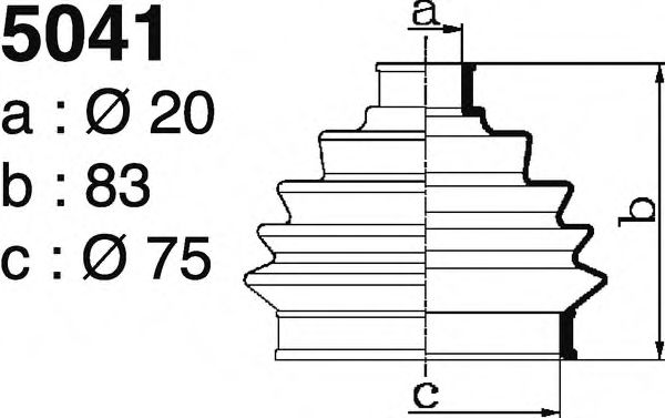 DEPA 5041 Комплект пылника, приводной вал для ALFA-ROMEO (Алфа-ромэо) DEPA 5041 Комплект пылника, приводной вал для ALFA-ROMEO (Алфа-ромэо)