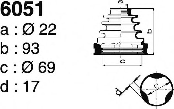 DEPA 6051 Комплект пылника, приводной вал для TOYOTA PICNIC (Тойота/тоета Пикник) DEPA 6051 Комплект пылника, приводной вал для TOYOTA PICNIC (Тойота/тоета Пикник)