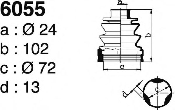 DEPA 6055 Комплект пылника, приводной вал для RENAULT MEGANE II ER (Рено Меган 2 ер) DEPA 6055 Комплект пылника, приводной вал для RENAULT MEGANE II ER (Рено Меган 2 ер)
