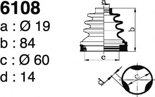 DEPA 6108 Комплект пылника, приводной вал для FORD FUSION (Форд Фьюжн) DEPA 6108 Комплект пылника, приводной вал для FORD FUSION (Форд Фьюжн)