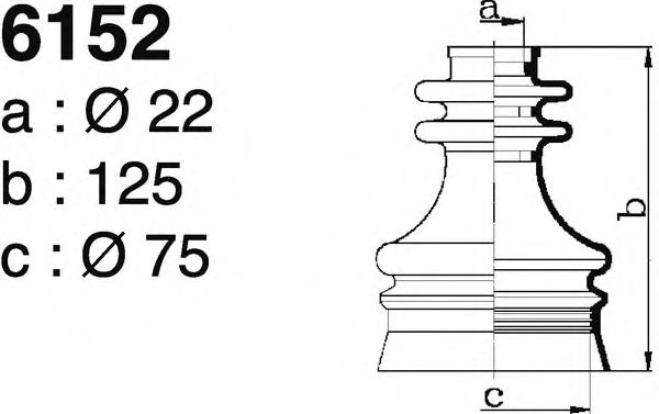 DEPA 6152 Комплект пылника, приводной вал для SAAB 900 II (Сааб 900 2) DEPA 6152 Комплект пылника, приводной вал для SAAB 900 II (Сааб 900 2)
