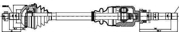 GSP 210014 Приводной вал для CITROËN JUMPY (CитроËн Джампи) GSP 210014 Приводной вал для CITROËN JUMPY (CитроËн Джампи)