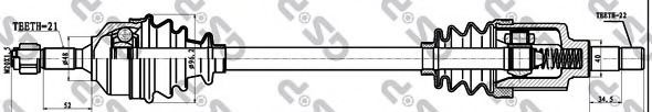 GSP 299272 Приводной вал для PEUGEOT 207 (Пежо 207) GSP 299272 Приводной вал для PEUGEOT 207 (Пежо 207)