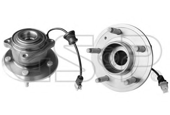 GSP 9330008 Подшипник ступицы колеса для CHEVROLET (Шевроле) GSP 9330008 Подшипник ступицы колеса для CHEVROLET (Шевроле)