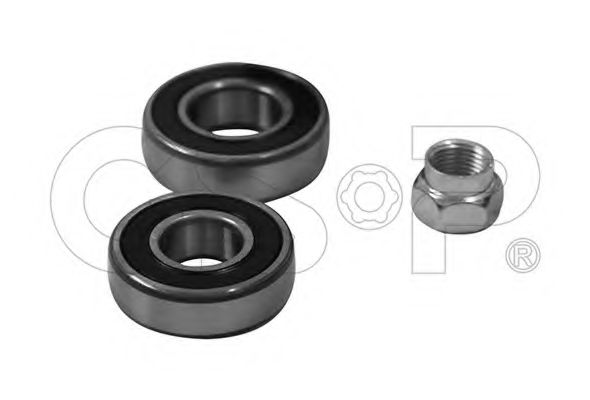 GSP GK3717 Комплект подшипника ступицы колеса для SUZUKI (Сузуки) GSP GK3717 Комплект подшипника ступицы колеса для SUZUKI (Сузуки)