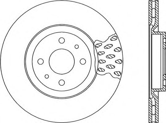OPEN PARTS BDR1231.20 Тормозной диск для FIAT (Фиат) OPEN PARTS BDR1231.20 Тормозной диск для FIAT (Фиат)