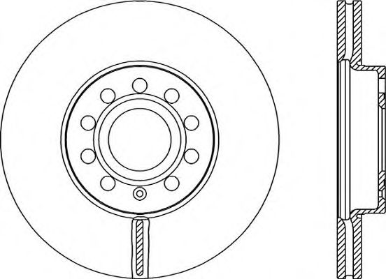 OPEN PARTS BDR2151.20 Тормозной диск для SEAT (Сеат) OPEN PARTS BDR2151.20 Тормозной диск для SEAT (Сеат)