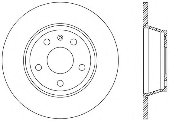 OPEN PARTS BDR2449.10 Тормозной диск для AUDI TT (Ауди Тт) OPEN PARTS BDR2449.10 Тормозной диск для AUDI TT (Ауди Тт)