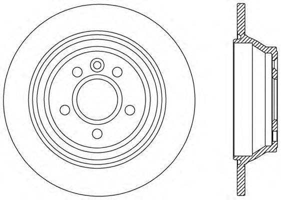 OPEN PARTS BDR2457.10 Тормозной диск для VOLVO (Вольво) OPEN PARTS BDR2457.10 Тормозной диск для VOLVO (Вольво)