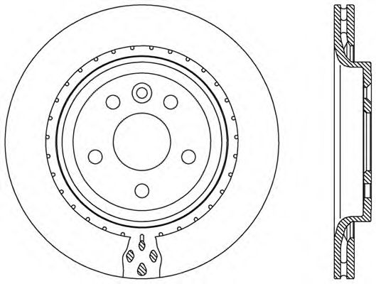OPEN PARTS BDR2458.20 Тормозной диск для VOLVO (Вольво) OPEN PARTS BDR2458.20 Тормозной диск для VOLVO (Вольво)