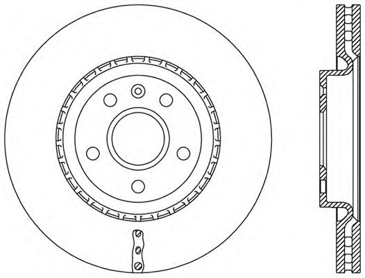 OPEN PARTS BDR2496.20 Тормозной диск для OPEL (Опель) OPEN PARTS BDR2496.20 Тормозной диск для OPEL (Опель)