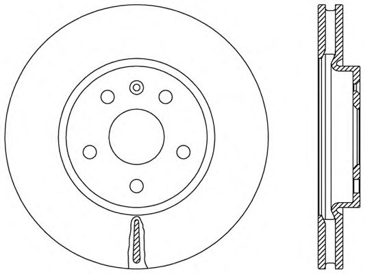 OPEN PARTS BDR2499.20 Тормозной диск для OPEL (Опель) OPEN PARTS BDR2499.20 Тормозной диск для OPEL (Опель)