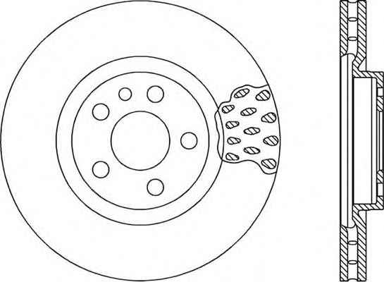 OPEN PARTS BDA1018.20 Тормозной диск для CITROËN DISPATCH (CитроËн Диспатч) OPEN PARTS BDA1018.20 Тормозной диск для CITROËN DISPATCH (CитроËн Диспатч)